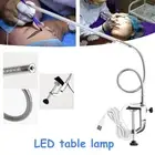 Adjustable LED Desk Lamp Clip Table Lamp for Nail Manicure Reading Makeup Beauty