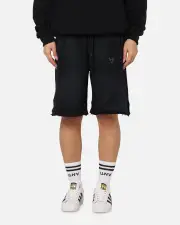 [The Anti Order] The Anti Order Apocalypse Sweat Shorts Sunfade Black - Size L L Sunfade Black