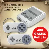 在飛比找蝦皮購物優惠-全新 NES SFC 400 Games 復古迷你經典遊戲機