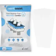 Vent Assist Premium Air Vent Filters for Home - MERV 8 - Electrostatic Filters