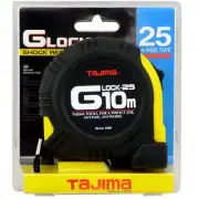 Tajima G-LOCK MEASURING TAPE 10m Shock Resistant, Triple Riveted Hook End