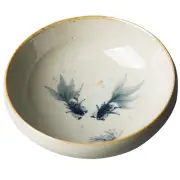 Ceramic Tea Cup, Retro Blue and White Rough Pottery, Jingdezhen Kung Fu Tea Set