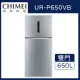 CHIMEI奇美 650公升一級變頻雙門電冰箱 UR-P650VB(鈦錠銀)