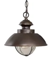 Bellevue VXP18986 Iker 10"W 1 Light Outdoor Pendant