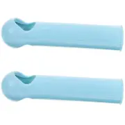 2 Pcs Broom Handle Replacement Grip Clothesline Stick Head Sleeve Push