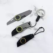 NEW Vintage Mini Utility Zipper Knife For Unpacking Express Boxes EDC Gadget Key