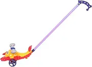 KONTONTY Safe Comfortable Baby Push and Pull Toy Cartoon Lobster Toy for Toddlers Use