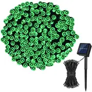 Catzon Solar Christmas Lights 72ft 200 LED 8 Modes Solar String Lights Waterproof-Green