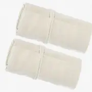 Artist's Canvas Roll-Up: 72-Slot Pencil Wrap (2-Pack) - Perfect for Drawing, Col