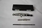 Funion Piccolo Set C Key Ebonite Body Cupronickel Head and Keys Silver Plated