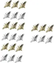 DEARMAMY 4sets Travel Bag Locks Bag Replace Locks Small Size Bee Shape Material 6pcs*4