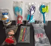 7 Sealed Cereal Premiums: Monsters Inc. Spiderman, Mickey, Donald Duck, Thing 2