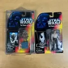Star Wars The Power Of The Force Han Solo In Carbonite & Yoda figurine