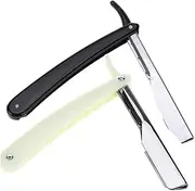 KAILIKETIY Beard Shaver Men Manual Razor Vintage Barber Trimmer Holder Safe and Comfortable for Clean Shaving