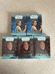 Star Wars: Attack of the Clones TCG; Light & Dark Side Starter Decks (5 Boxes)