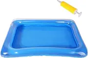 Inflatable Foot Bath - Inflatable Pool Foot Bath, Porta, Bull Pool Foot Pool, Inflatable with Inflatable Double Foot Bath, Foldable Foot Bath for Pool Entrance Ladder