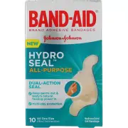 6 Pack Band-Aid Hydro Seal Bandages, One Size, 10 Ct
