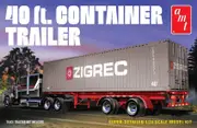 AMT 1:24 40' Semi Container Trailer