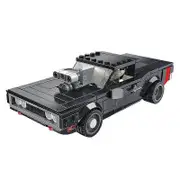 Creative Dodged Charger Racing Car Bricks Sports Vehicle Supercar MOC Building Blocks Classic Model Kit DIY Toys For Kids Gift