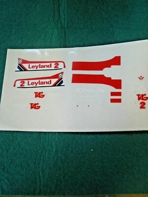 RS57 Repro Scalextric Decal 4068 WILLIAMS BLUE CAR #2 STICKERS require cutting