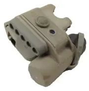SureFire HL1-B-TN Helmet Light, 3V, 1.4-19.2 lu, IR/WH/IR LEDs, Tan