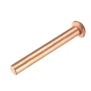 50 Pcs 13/64" x 1 3/16" Round Head Copper Solid Rivets Fasteners
