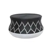 CR Tanah Merah Natural Rattan Round Coffee Table
