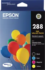 Epson 288 4 Colour Ink Pack