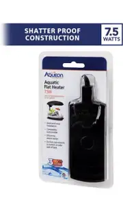 Aqueon Small Aquarium Fish Tank Submersible Mini Flat Heater Up to 3 Gallon