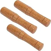Mobestech 1set Practical Grinding Sticks Ergonomic Garlic Mashers for Kitchen Utensils for Sauces Pastes Soups and More and Space Saving Design 3pcs