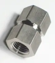 12 Piece Package Swagelok Equivalent to SS-6-HCG Hex Coupling, 3/8" FNPT