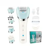 Women Epilator Female Shaver Leg Body Hair Remover Trimmer Facial Clean Massage