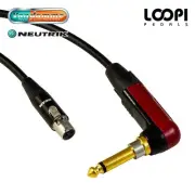AKG WMS40 Wireless Lead - Short - Van Damme cable w/ Neutrik Silent Jack RA
