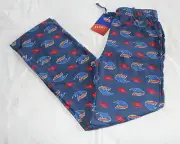 Adelaide Crows AFL Mens AF9040S W20 Navy Printed Flannel Sleep Pants Size XXL