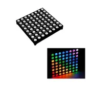 1PCS 5mm 8*8 8x8 Full Colour RGB LED Dot Matrix Display Module Common Anode M