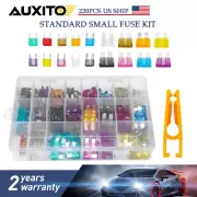 220pcs/Set ATC ATO Car Blade Fuse Assortment Auto Truck Motorcycle Fuses Kit