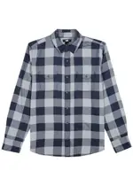 Paige Everett Checked Flannel Shirt - Navy - L L