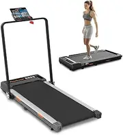 Elseluck Walking Pad, Walking Pad Treadmill, Foldable Under Desk Treadmill, 330 Lbs Weight Capacity, Treadmills for Home with Remote Control