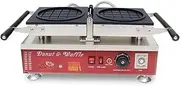 3200W Electric Waffle Maker Machine Belgian Waffle Maker Classic Waffle Machine Automatic Temperature Control Double-Sided Uniform Heating Non-Stick Coating Vertical & Horizontal Positioning Option