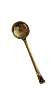 Vintage Avon Gold Tone Mini Condiment Spoon Ladle New