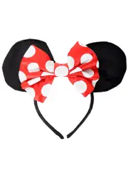 Reversible Polka Dot Minnie Mouse Ears Headband