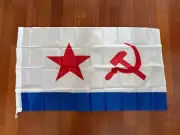 Soviet Navy Flag - USSR Era Naval Ensign Flag, 150x90 cm
