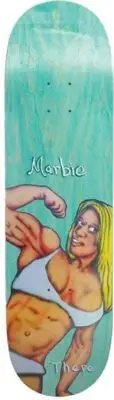 There Miller Buff Skate Deck-8.5 Blue TF