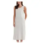 NWT!!! Briggs Ladies' Linen Dress, Tan Cross Dye, Small