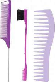 Escovas de cor do cabelo do conjunto de ratos de rato de pente no quarto de casa