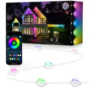 Christmas APP Control Smart Eave Lights Xmas Permanent Outdoor String Lights