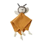 Jiggle & Giggle 23cm Bumble the Bee Comforter Soothing Blanket w/ Plush Brown