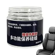 Car Detailing Wax Paste - Car Interior Care Repairing Silicone Wax Lubricants,Versatile Renovation, Prevent Cracking, Car & Home Use for Door Rubber Strips