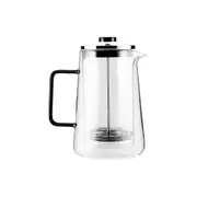 Maxwell & Williams 1 Liter MW Blend Noir Double Wall Plunger-Clear/Black