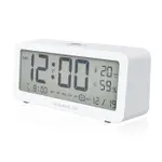 Sansai 7" Display LED LCD Alarm Clock with Date & Temperature